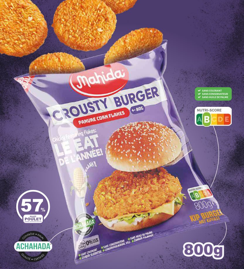 Crousty Burger 800 g
